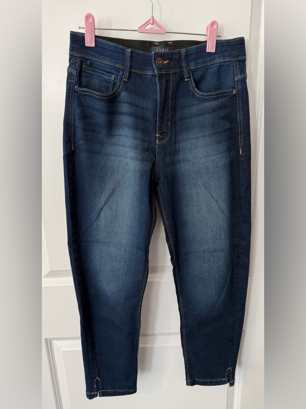 Curve Brand Dark Blue Skinny Jeans - Women's